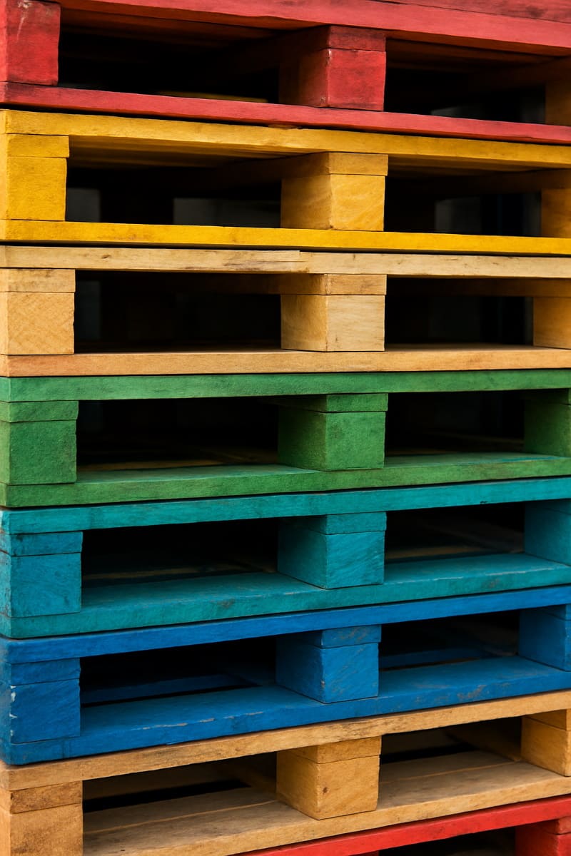 Зачем красят поддоны?