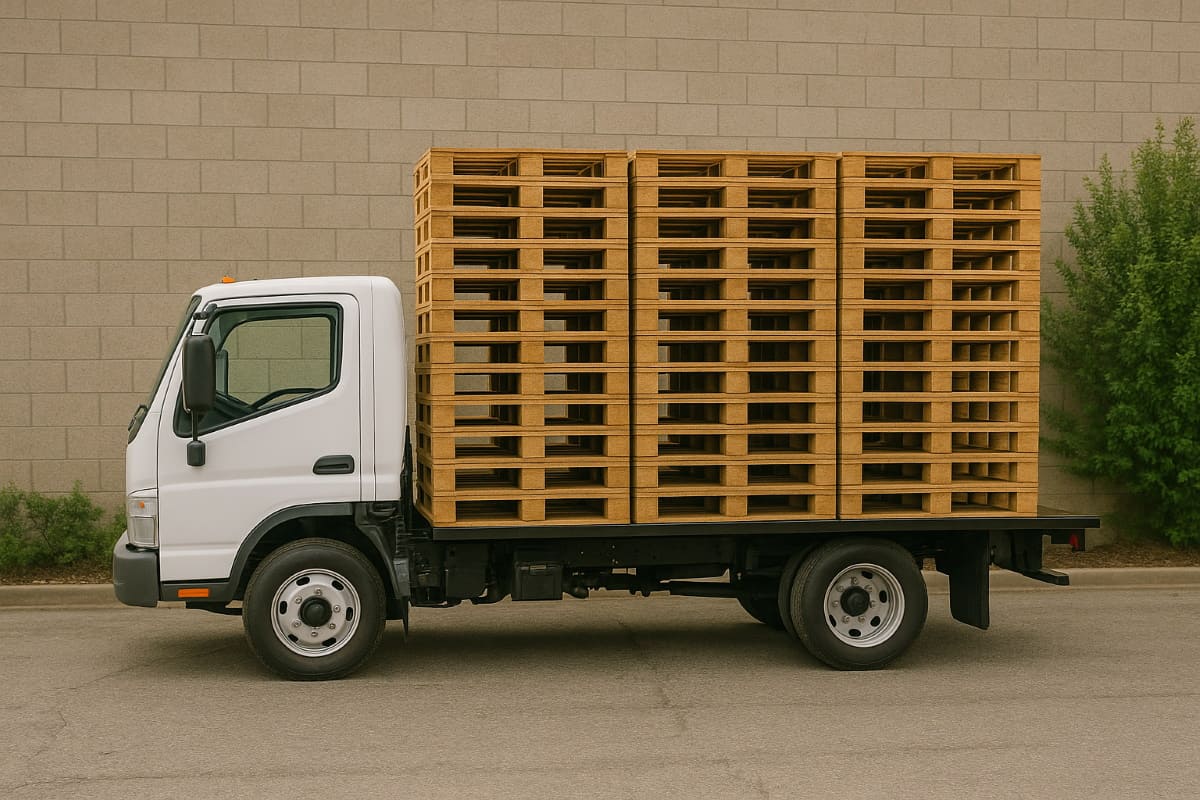 Доставка поддонов