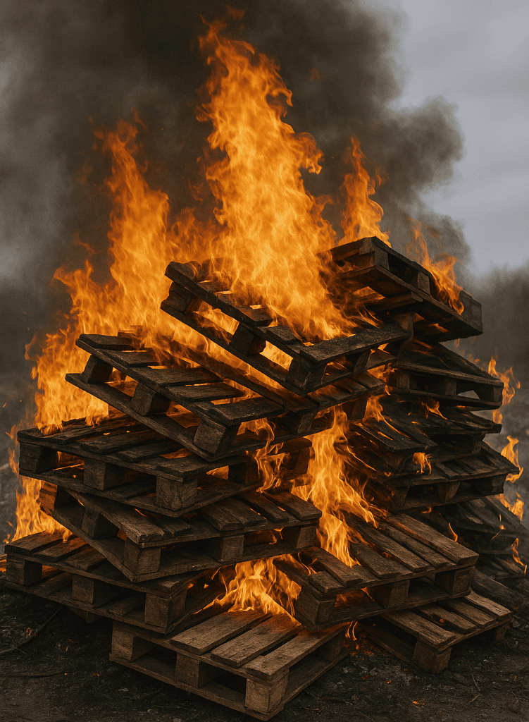 Утилизация поддонов